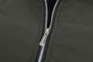 BOMBER เสื้อนอกผู้ชาย, แจ็กเก็ตขนาดพิเศษอินเทรนด์ปักกระดุมแถวเดียวเสื้อแจ็คเก็ตมหาวิทยาลัยลำลอง - Product Image 4