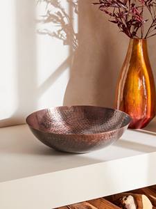 Green Marble Decorative Bowl with Black Inner Coating Handcrafted Stone Centerpiece Tray Elegant Table Accent for Home or Office - Product Image 6