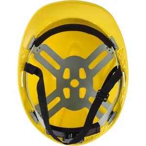 Casco de Seguridad de HDPE Personalizado OEM |   Equipo de Protección Personal Industrial a Prueba de Polvo con Diseño Ventilado y 4 Puntos de Suspensión para Trabajadores en Obra - Product Image 2