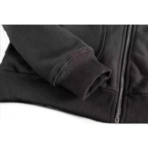 Vente chaude 2025 Nouveau Haute Qualité En Gros Logo Personnalisé Impression Coton Plaine Fermeture Éclair À Capuche Hommes Zip up pour Hommes basiques Hoodies - Product Image 3