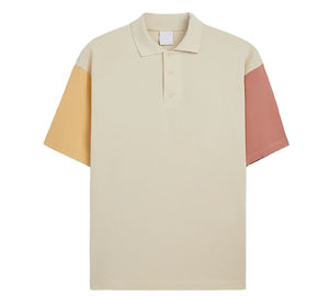 2022 personnalisé conçu de haute qualité pour hommes pour polo avec anti-rides avant revers col couleur unie bloc boutons - Product Image 6