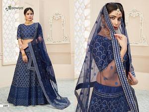 Nuevo vestido elegante traje de tendencia Soft Net Lehenga Choli & Dupatta con Secuencia bordada Trabajo Mujer moda exportador - Product Image 2