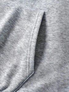 Sudadera con capucha de lana de invierno de calidad superior para mujer, suéter de diseño de nuevo estilo, Sudaderas con cuello con capucha, patrón de estampado en blanco para adultos - Product Image 2