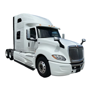 Camion à cabine couchette conventionnelle INTERNATIONAL 1452 d'occasion 2012-2017, moteur diesel 10 cylindres, caméra arrière 360°, écran tactile, 6x4, conduite à gauche - Product Image 1