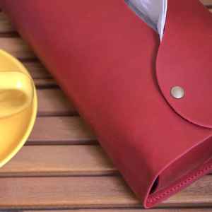 Funda de cuero para caja de pañuelos, soporte para coche, caja personalizada, decoración de oficina de lujo, regalo hecho a mano para él, servilletero, - Product Image 3