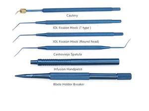 Instrumentos quirúrgicos dentales de cataratas oftálmicas con garantía de 5 años certificado CE Manual de acero inoxidable de alta calidad de 21 piezas - Product Image 4