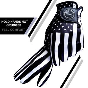 Guantes de golf Cabretta de alta calidad para hombres y mujeres Guantes de golf de cuero de mejor rendimiento de sensación suave Agarre perfecto con logotipo personalizado - Product Image 4
