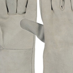 Servicio OEM, guantes de soldadura de cuero de seguridad de alta calidad, última llegada, nuevo estilo, protección de manos, guantes de soldadura de cuero sintético - Product Image 4