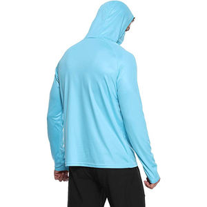 Sweat à capuche d'hiver personnalisé pour homme, 100 % coton, résistant aux UV, séchage rapide, impression numérique, haute qualité, avec poche - Product Image 3