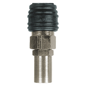 Rubinetto rapido universale con sfere e tubo in gomma 10 X 17 - Product Image 1