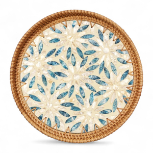 Bandeja de Ratán con Incrustaciones de Nácar, Suministro al por Mayor de Vajilla para Hoteles, Restaurantes y Servicios de Catering - Product Image 2