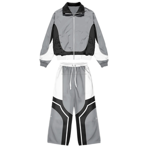 Nuevo conjunto deportivo cortavientos para hombre, informal, impermeable, de poliéster ligero, conjunto cortavientos para hombre - Product Image 4