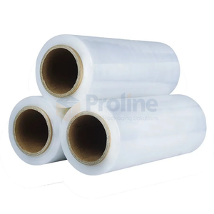 Proline <b>Stretch</b> Film 50cm Wide 17-35mic Soft PE Transparent Packaging Film for Pallet Equipment <b>Machine</b> Wrapping - Product Image 1