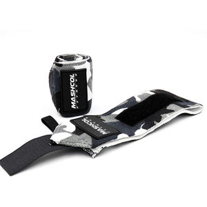 2025 nouveau rose Camouflage coton poignets en vrac Fitness haltérophilie poignets personnalisé croix Fit gymnastique poignets pour les femmes - Product Image 5