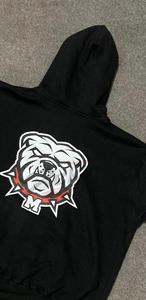 Sweat à capuche décontracté pour homme en coton de haute qualité, épais, en molleton bouclette, couleur unie, avec logo personnalisé, séchage rapide - Product Image 4