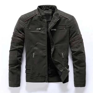 <b>Genuine</b> <b>Leather</b> <b>Jacket</b> for Men Wholesale 2025 Spring and Direct Factory's Classic Custom High Quality Men's Retro American - Product Image 2