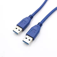 0,5m 1m 2m 3m 5m USB 3.0 USB-A Stecker auf USB-A Stecker Verlängerungskabel USB Datenkabel Extender Computerzubehör