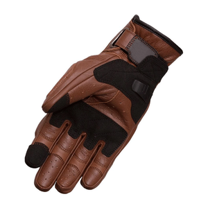 Black Leather Full Finger Motorcycle Racing Gloves Custom Team Name Waterproof Breathable Unisex - Product Image 6