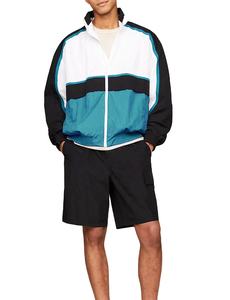 Chaqueta Cortavientos Informal para Hombre, Transpirable, Resistente al Viento, Deportiva, de Talla Grande, Ligera, de Lona, con Capucha y Cuello para Otoño - Product Image 5