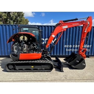 Excavadora Usada Original de Japón Kubota de 5 Toneladas, Kubota U55-4 en Venta, Pocas Horas de Trabajo, Miniexcavadora de Segunda Mano Kubota U55 - Product Image 3