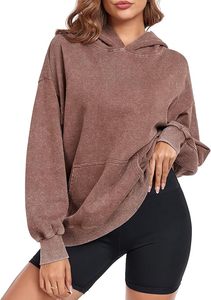 Ropa de calle, sudaderas con capucha lavadas con ácido Vintage de peso pesado, sudaderas con capucha lavadas térmicas de mejor venta de algodón 100% - Product Image 2