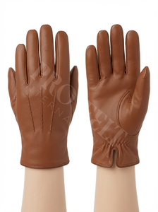 Guantes de Cuero de Invierno Premium OEM ODM, Cálidos, Suaves, con Acabado Completo, Antideslizantes para la Temporada de Frío, para Hombre - Product Image 3