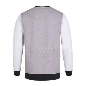 Sudadera Casual Personalizada para Hombre, Corte Holgado, Manga Larga, Cuello Redondo, Forrada, Transpirable, Tallas Grandes, Ropa de Calle de Invierno, Felpa Teñida en Color Sólido - Product Image 2