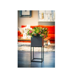 Jardinières avec support en or minimaliste support de jardinière décoratif pour la maison décor intérieur de luxe jardinière de sol - Product Image 1