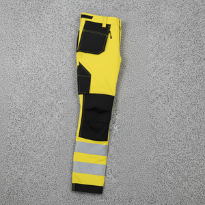 Vêtements de travail d'hiver haute visibilité, ANSI classe 2, réfléchissants, imperméables, pantalon LED clignotant avec logo personnalisé, pantalon de sécurité durable pour hommes - Product Image 5