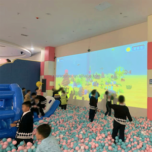 كرة سماش للاعبين المكتبيين، لعبة تفاعلية رقمية لضرب الكرة بالإسقاط الضوئي، جدار هدف سماش للأطفال في الملاعب - Product Image 5