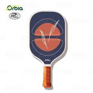 Orbia Sports Carbon Fiber Edgeless Pickleball Paddle Eva Foam Core Wholesale Sports Equipment