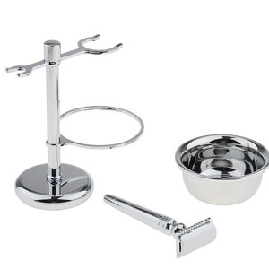 Meilleures ventes Ensemble de rasage de toilettage pour hommes Équipement de beauté d'occasion avec blaireau et support - Product Image 6