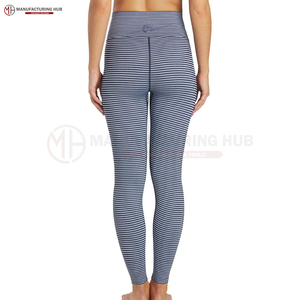 Mallas de mujer impresas sublimadas hechas a medida, mallas de mujer de tela de LICRA de poliéster de alta calidad de longitud completa - Product Image 3
