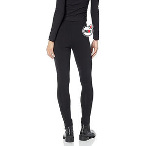 Leggings de sport de yoga pour femmes de haute qualité respirant confortable avec logo personnalisé couleurs unies tenue décontracté pour la salle de sport en gros - Product Image 6