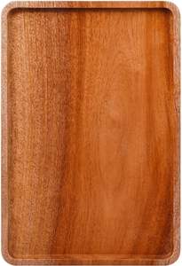 Bandeja de servicio de madera rústica para uso doméstico en hoteles y restaurantes al mejor precio - Product Image 2