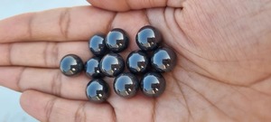 11 MM Gris Moissanite Perles Polonais Perles À Facettes Diamant Moissanite bijoux Diamant pendentif Perles À Facettes - Product Image 2