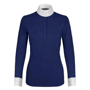 Camisa de Equitación Unisex de Lona Ecológica, Ligera, Transpirable y de Secado Rápido, Venta al Por Mayor OEM - Product Image 3