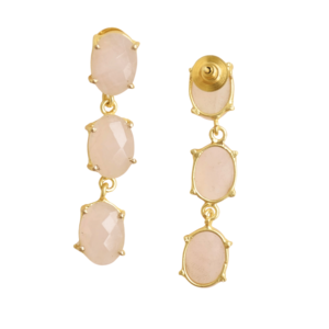 Aretes de Aro de Latón al por Mayor, Joyería de Piedras Preciosas Auténticas Naturales, Acabado de Latón Antiguo, Sin Níquel, Duraderos, Listos para Enviar al por Mayor - Product Image 5