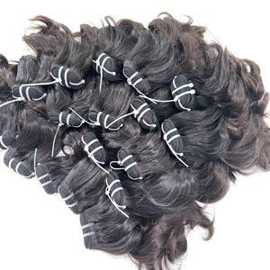 Cabello humano vietnamita de alta calidad 8 pulgadas-40 pulgadas Extensiones de cabello de Trama humana ondulada Cabello alineado con cutícula completa - Product Image 2