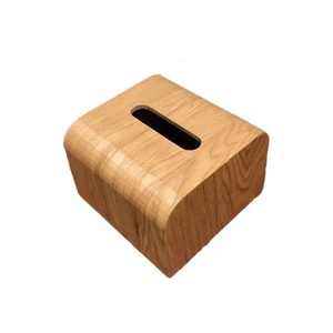 Elegante Caja de Madera para Pañuelos, Cubierta de Madera Natural para Mesa de Comedor - Product Image 6