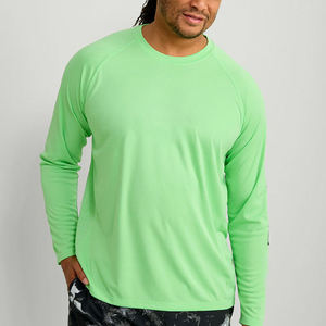 Personnalisé 100% Polyester Sublimé Anti UV Respirant Plus Size Chemises de Pêche Légères Sportswear Manches Longues Col Rond - Product Image 1