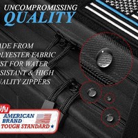 Sac de patrouille résistant à l'eau en tissu Oxford, robuste, pour usage extérieur, capacité 36-56L, pour voiture