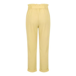 Pantalones de Trabajo Casuales de Oficina para Mujer, de Lona, Transpirables, de Secado Rápido, con Cierre de Cordón, 100% Algodón, Corte Recto - Product Image 4