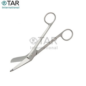 Tijeras para Vendajes Lister de Acero Inoxidable Personalizadas, Tijeras para Cortar Yeso de 14 cm, Instrumentos Dentales y Quirúrgicos Profesionales - Product Image 2