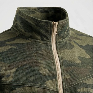 Ensemble de survêtement de jogging deux pièces OEM de haute qualité pour homme, coupe décontractée, respirant et imperméable, en nylon, idéal pour l'entraînement - Product Image 4