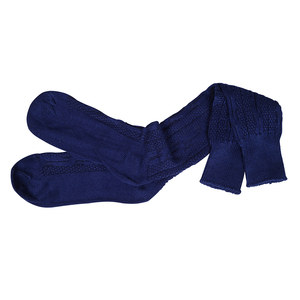 Haute qualité dernières chaussettes traditionnelles Trachten Carnaval bavarois Oktoberfest pour hommes noir avec logo à motif élevé quantité minimale de commande 10 paires - Product Image 2