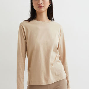 Sudadera de cuello redondo para mujer, personalizada al por mayor, sin personalización, en venta, para uso casual. - Product Image 1