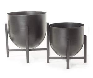 Jardinière avec support acceptable personnalisée OEM ODM personnalisée nouvelle arrivée indienne célèbre jardinière de ménage ensemble avec logo - Product Image 4