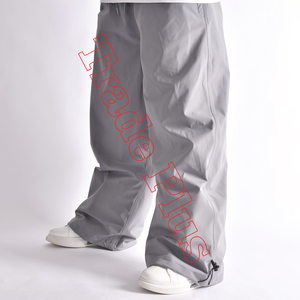 Pantalon de neige d'hiver unisexe OEM doublé en polaire séchage rapide couleurs personnalisées coupe-vent genoux renforcés fermeture à glissière par temps violent - Product Image 2