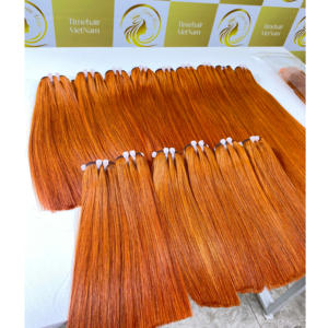 Vierge bonestraight Hot-Trending Extensions de cheveux Remy vietnamiens personnalisables Faisceaux de trame Perruque Toupet dans des couleurs et des longueurs chaudes - Product Image 5